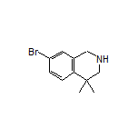 7-Bromo-4,4-dimethyl-1,2,3,4-tetrahydroisoquinoline