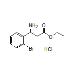 Ethyl 3-Amino-3-(2-bromophenyl)propanoate Hydrochloride