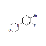 4-(4-Bromo-3-fluorophenyl)morpholine