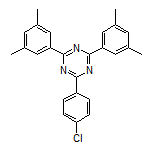 2-(4-Chlorophenyl)-4,6-bis(3,5-dimethylphenyl)-1,3,5-triazine