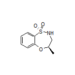 (R)-4-Methyl-3,4-dihydro-2H-benzo[b][1,4,5]oxathiazepine 1,1-Dioxide