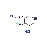 7-Chloro-1,2,3,4-tetrahydro-2,6-naphthyridine Hydrochloride