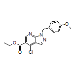 Ethyl 4-Chloro-1-(4-methoxybenzyl)-1H-pyrazolo[3,4-b]pyridine-5-carboxylate