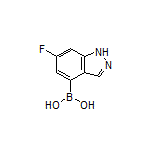 6-Fluoroindazole-4-boronic Acid