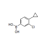 3-Chloro-4-cyclopropylphenylboronic Acid