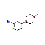 1-(2-Bromo-4-pyridyl)-4-methylpiperazine