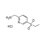 2-(Aminomethyl)-5-(ethylsulfonyl)pyridine Hydrochloride