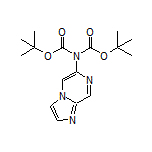 N,N-Bis(Boc)imidazo[1,2-a]pyrazin-6-amine