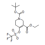 Ethyl 1-Boc-4-[[(trifluoromethyl)sulfonyl]oxy]-1,2,5,6-tetrahydropyridine-3-carboxylate