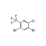 3,5-Dibromo-2-chloro-6-(trifluoromethyl)pyridine