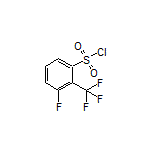 3-Fluoro-2-(trifluoromethyl)benzenesulfonyl Chloride