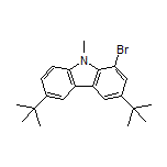 1-Bromo-3,6-di-tert-butyl-9-methyl-9H-carbazole