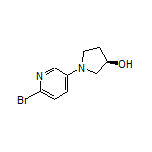 (R)-1-(6-Bromo-3-pyridyl)pyrrolidin-3-ol