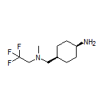 cis-4-[[Methyl(2,2,2-trifluoroethyl)amino]methyl]cyclohexanamine