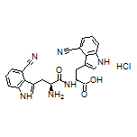 (S)-2-[(S)-2-Amino-3-(4-cyano-3-indolyl)propanamido]-3-(4-cyano-3-indolyl)propanoic Acid Hydrochloride