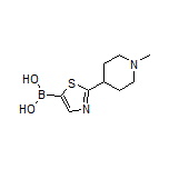 2-(1-Methyl-4-piperidyl)thiazole-5-boronic Acid