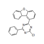 2-Chloro-4-(1-dibenzofuryl)-6-phenyl-1,3,5-triazine