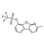 2-Methylbenzofuro[2,3-b]pyridin-8-yl Trifluoromethanesulfonate