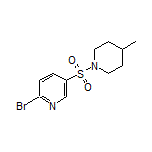 2-Bromo-5-[(4-methylpiperidin-1-yl)sulfonyl]pyridine