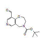 4-Boc-2,3,4,5-tetrahydropyrido[3,4-f][1,4]oxazepine-9-carbaldehyde