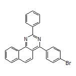 4-(4-Bromophenyl)-2-phenylbenzo[h]quinazoline