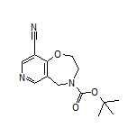 4-Boc-2,3,4,5-tetrahydropyrido[3,4-f][1,4]oxazepine-9-carbonitrile