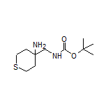 4-[(Boc-amino)methyl]tetrahydro-2H-thiopyran-4-amine