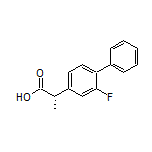 (S)-2-(2-Fluoro-4-biphenylyl)propanoic Acid