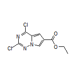 Ethyl 2,4-Dichloropyrrolo[2,1-f][1,2,4]triazine-6-carboxylate