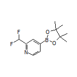 2-(Difluoromethyl)pyridine-4-boronic Acid Pinacol Ester