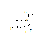 1-(3,3-Difluoro-5-iodoindolin-1-yl)ethanone