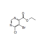 Ethyl 5-Bromo-6-chloropyrimidine-4-carboxylate