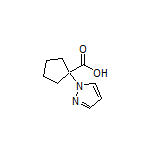 1-(1-Pyrazolyl)cyclopentanecarboxylic Acid