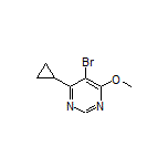 5-Bromo-4-cyclopropyl-6-methoxypyrimidine