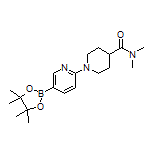 6-[4-(Dimethylcarbamoyl)-1-piperidyl]pyridine-3-boronic Acid Pinacol Ester