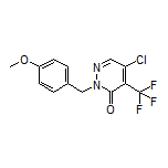 5-Chloro-2-(4-methoxybenzyl)-4-(trifluoromethyl)pyridazin-3(2H)-one