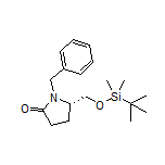 (S)-1-Benzyl-5-[[(tert-butyldimethylsilyl)oxy]methyl]pyrrolidin-2-one