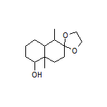 1’,4a’-Dimethyloctahydro-1’H-spiro[[1,3]dioxolane-2,2’-naphthalen]-5’-ol