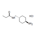 N-[(trans-4-Aminocyclohexyl)methyl]propionamide Hydrochloride