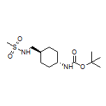 N-[[trans-4-(Boc-amino)cyclohexyl]methyl]methanesulfonamide