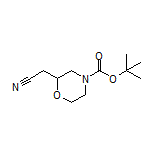 4-Boc-2-(cyanomethyl)morpholine