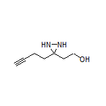 2-[3-(But-3-yn-1-yl)diaziridin-3-yl]ethanol