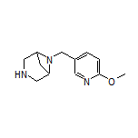 6-[(6-Methoxy-3-pyridyl)methyl]-3,6-diazabicyclo[3.1.1]heptane