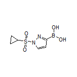 1-(Cyclopropylsulfonyl)pyrazole-3-boronic Acid