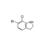 6-Bromo-7-chloroindoline