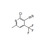 2-Chloro-6-methyl-4-(trifluoromethyl)nicotinonitrile