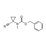 1-[Cbz(methyl)amino]cyclopropanecarbonitrile