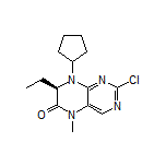 (R)-2-Chloro-8-cyclopentyl-7-ethyl-5-methyl-7,8-dihydropteridin-6(5H)-one