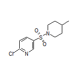 2-Chloro-5-[(4-methylpiperidin-1-yl)sulfonyl]pyridine