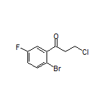 1-(2-Bromo-5-fluorophenyl)-3-chloro-1-propanone